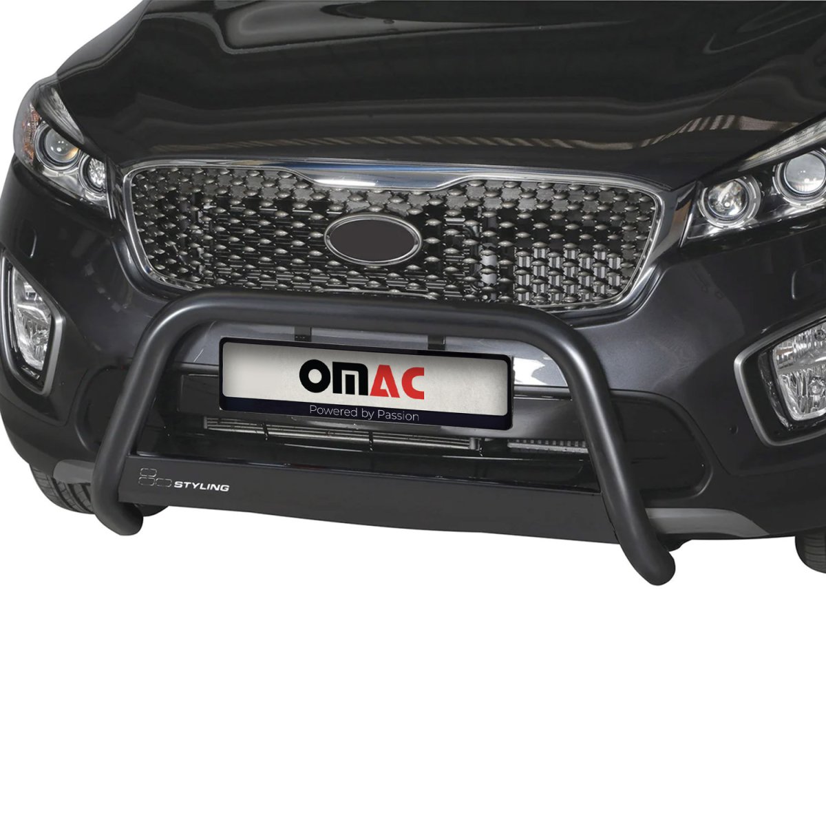 Kia Sorento Bull Bar - Omac - Steel - Black - '16-'18